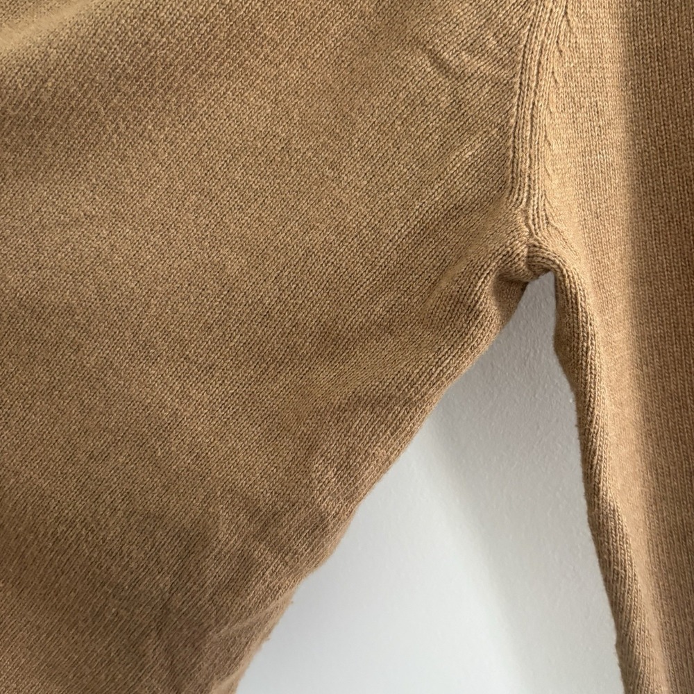 Jenni Kayne Everyday Oversized Wool & Cashmere Blend Sweater In Dark Camel Sz3X - Picture 6 of 9